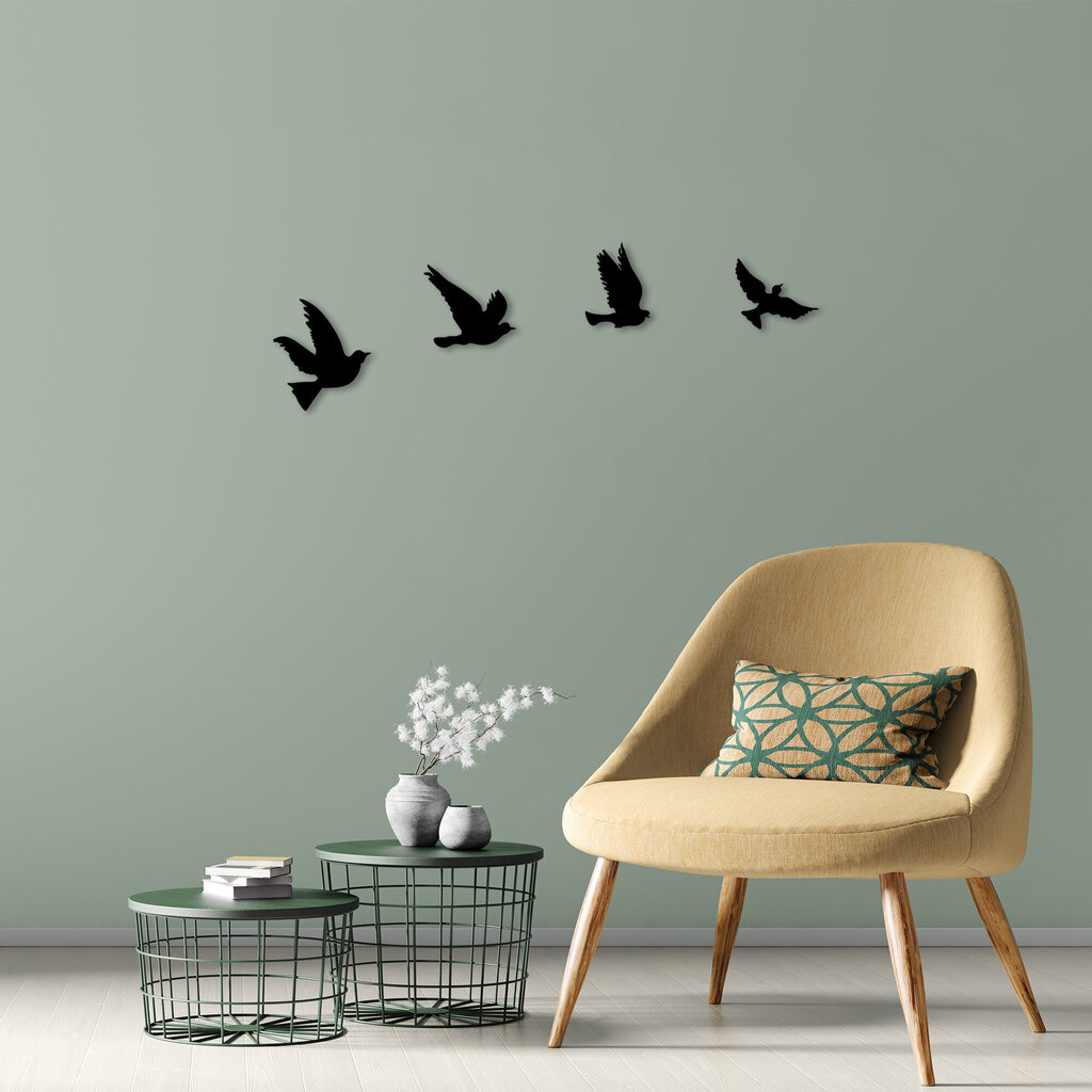 Sienu dekors Birds, 1 gab. cena un informācija | Interjera priekšmeti | 220.lv