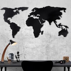 Настенное украшение Карта Мира, 1 шт. цена и информация | Детали интерьера | 220.lv