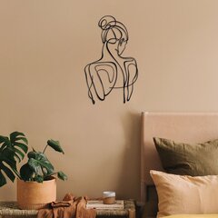 Декорация на стену Woman Silhouette, 1 шт. цена и информация | Детали интерьера | 220.lv