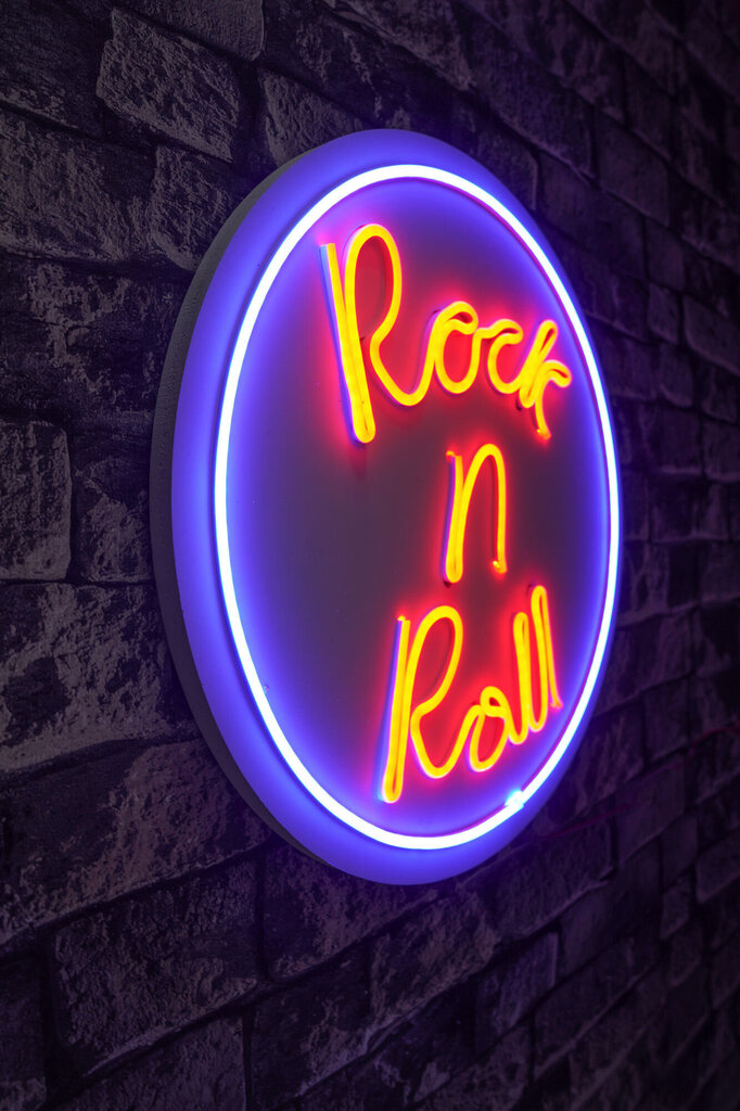 Dekoratīvs sienas apgaismojums Rock n Roll, 1 vnt. цена и информация | Interjera priekšmeti | 220.lv