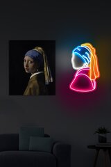 Dekoratīvs sienas apgaismojums Girl With A Pearl Earring, 1 vnt. cena un informācija | Interjera priekšmeti | 220.lv