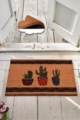 Дверной коврик Coco Colorful Cactus, 40x60 см цена и информация | Придверные коврики | 220.lv