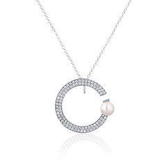 JwL Luxury Pearls Eleganta sakta ar īstu pērli JL0762 sJL0762 cena un informācija | Piespraudes, brošas | 220.lv
