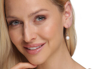 JwL Luxury Pearls Skaisti tērauda auskari ar īstām pērlēm JL0614 sJL0614 cena un informācija | Auskari | 220.lv