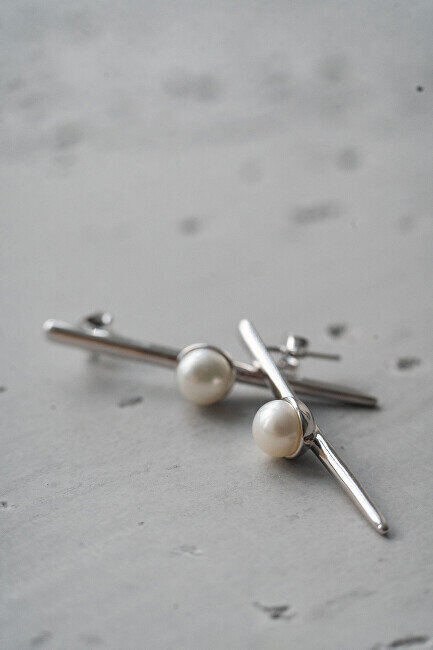 JwL Luxury Pearls Īsti sudraba auskari ar labo pērli JL0464 sJL0464 cena un informācija | Auskari | 220.lv