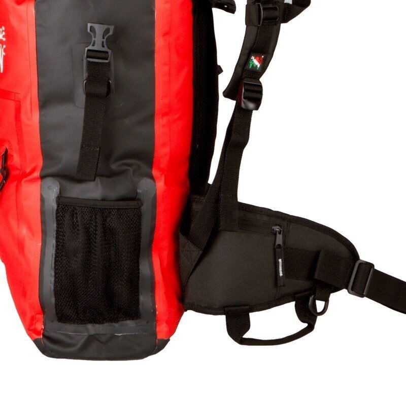 Tūristu mugursoma Amphibious Waterproof Backpack Overland, 30 l, sarkana cena un informācija | Sporta somas un mugursomas | 220.lv