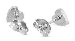 Vuch Минималистичные стальные серьги Heart Silver Ischi sVU0249 цена и информация | Серьги | 220.lv