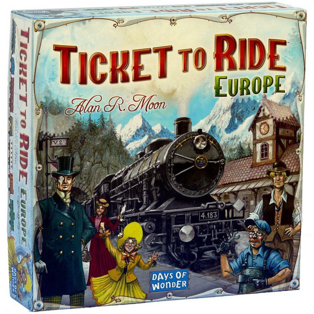 Galda spēle Days of Wonder Ticket To Ride Europe, FIN цена и информация | Galda spēles | 220.lv