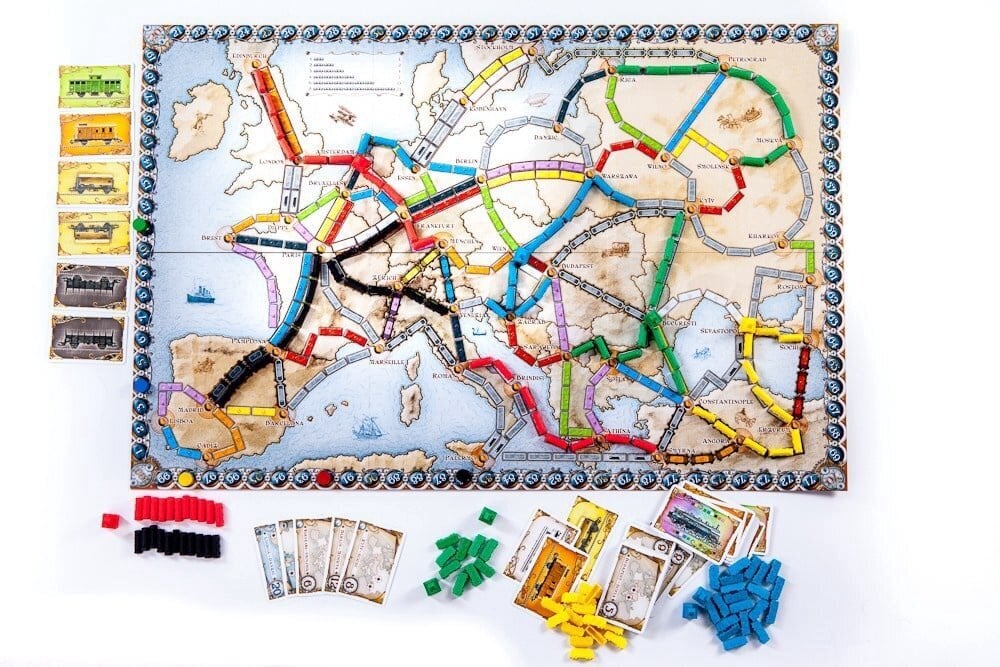 Galda spēle Days of Wonder Ticket To Ride Europe, FIN цена и информация | Galda spēles | 220.lv