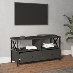 TV skapītis vidaXL, 90x33x45 cm, melns cena un informācija | TV galdiņi | 220.lv