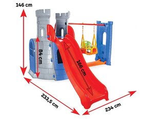 Детские качели с горкой Pilsan Castle цена и информация | Горки и лесенки | 220.lv