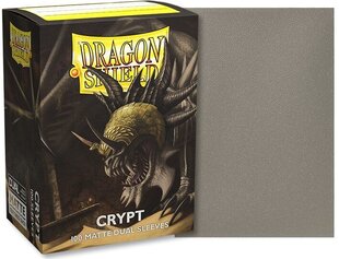 Кармашки для игральных карт Dragon Shield Standard Matte Dual Sleeves Crypt Neonen, 100 шт. цена и информация | Настольные игры, головоломки | 220.lv