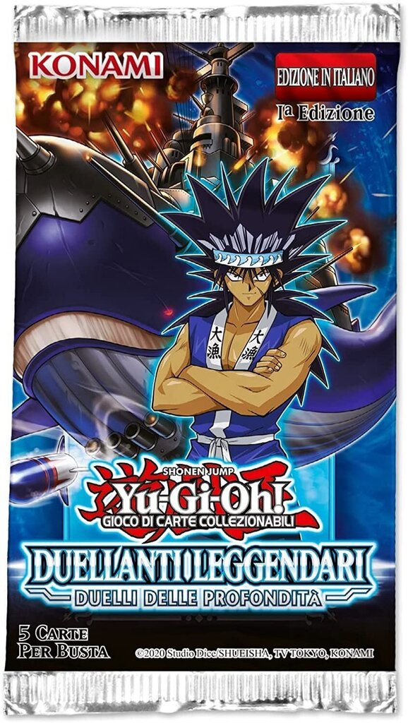 Spēļu karšu papildinājums Yu-Gi-Oh! TCG Legendary Duelists: Duels From the Deep Booster, ENG cena un informācija | Galda spēles | 220.lv