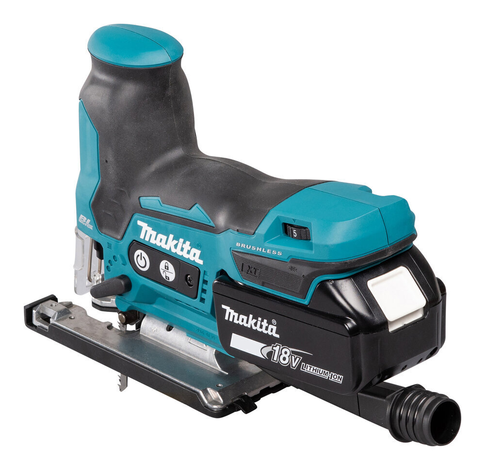 Akumulatora finierzāģis Makita DJV185Z, 18 V, bez akumulatora un lādētāja цена и информация | Zāģi, ripzāģi | 220.lv