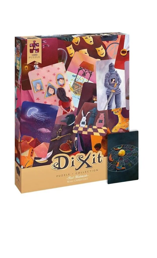 Puzle ar kartītēm Dixit, 1000 d. cena un informācija | Puzles, 3D puzles | 220.lv