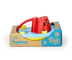 Зеленые игрушки: буксир красный (TUG01R-R) цена и информация | Игрушки для малышей | 220.lv