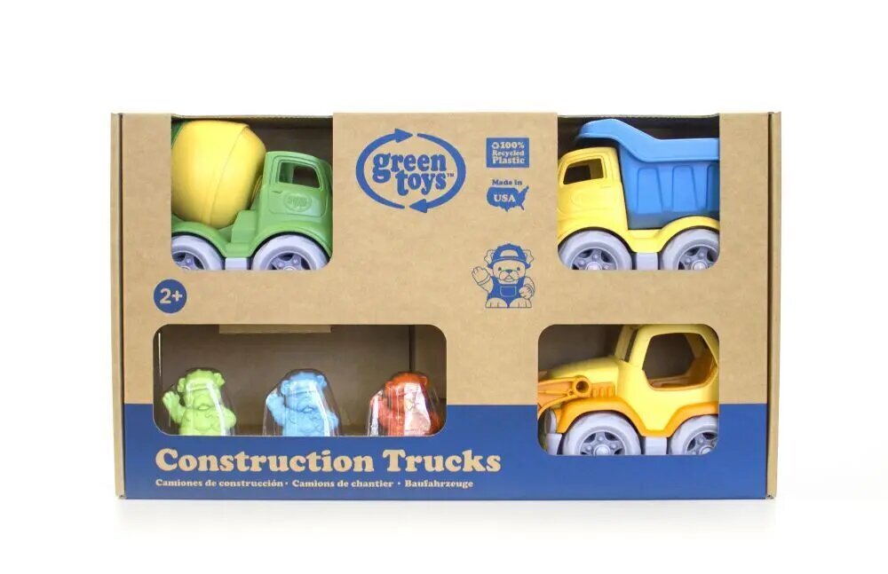 Zaļās rotaļlietas: kravas mašīnas (CST3-1209) cena un informācija | Rotaļlietas zēniem | 220.lv