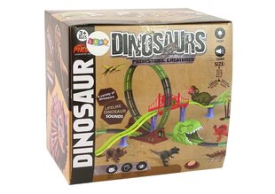Спиральная дорожка с динозаврами цена и информация | Игрушки для мальчиков | 220.lv