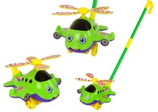Poga - lidmašīna, zaļa cena un informācija | Rotaļlietas zīdaiņiem | 220.lv