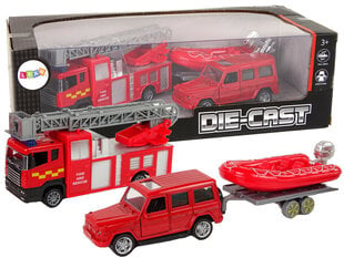 JEEP ugunsdzēsēju glābšanas transportlīdzekļa komplekts cena un informācija | Rotaļlietas zēniem | 220.lv