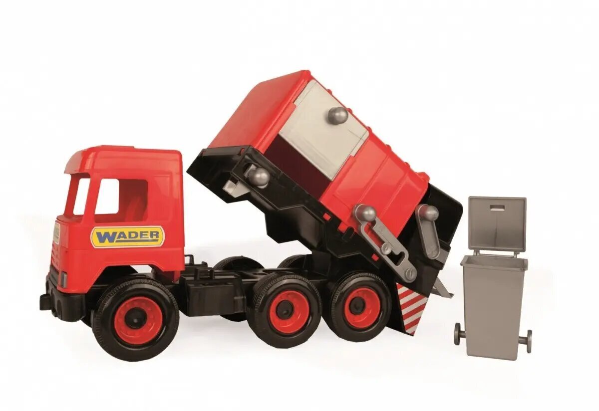 Red Middle Truck atkritumu vedējs kastītē cena un informācija | Rotaļlietas zēniem | 220.lv