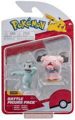 Pokemon Machop un Snubbull kolekcionāra figūriņas kaujas figūra 2634 cena un informācija | pokemon Rotaļlietas, bērnu preces | 220.lv