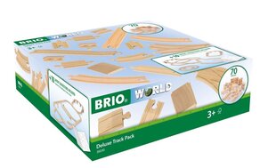 Brio Deluxe Track Pack 63603000 цена и информация | Игрушки для мальчиков | 220.lv