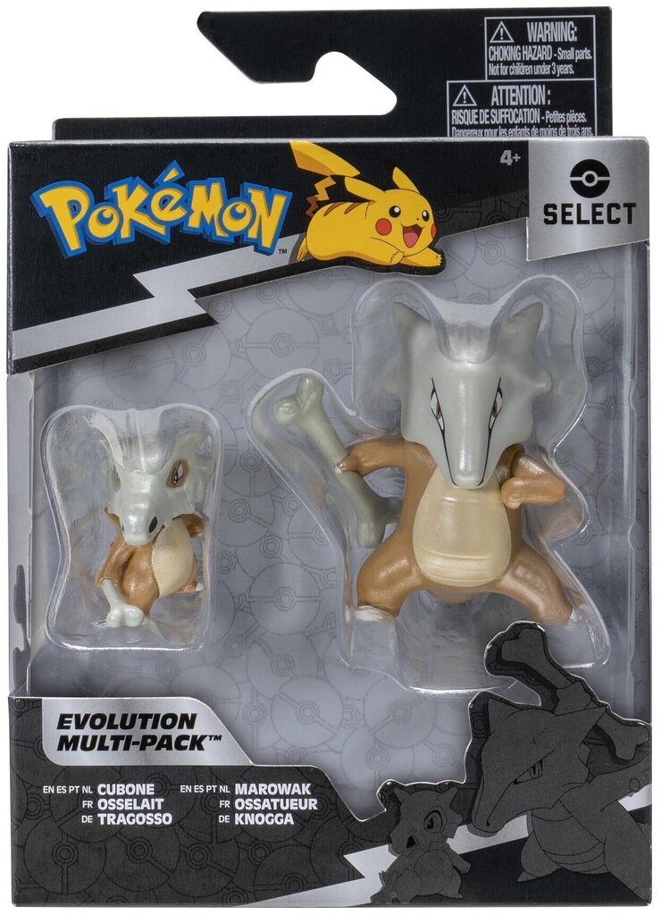 Pokemon Select Cubone un Marowak 2774 kolekcionāra figūriņa цена и информация | Rotaļlietas zēniem | 220.lv