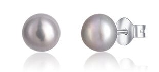 JVD Серебряные серьги с жемчугом SVLE0545XD2P60 sJV0476-6 цена и информация | Серьги | 220.lv