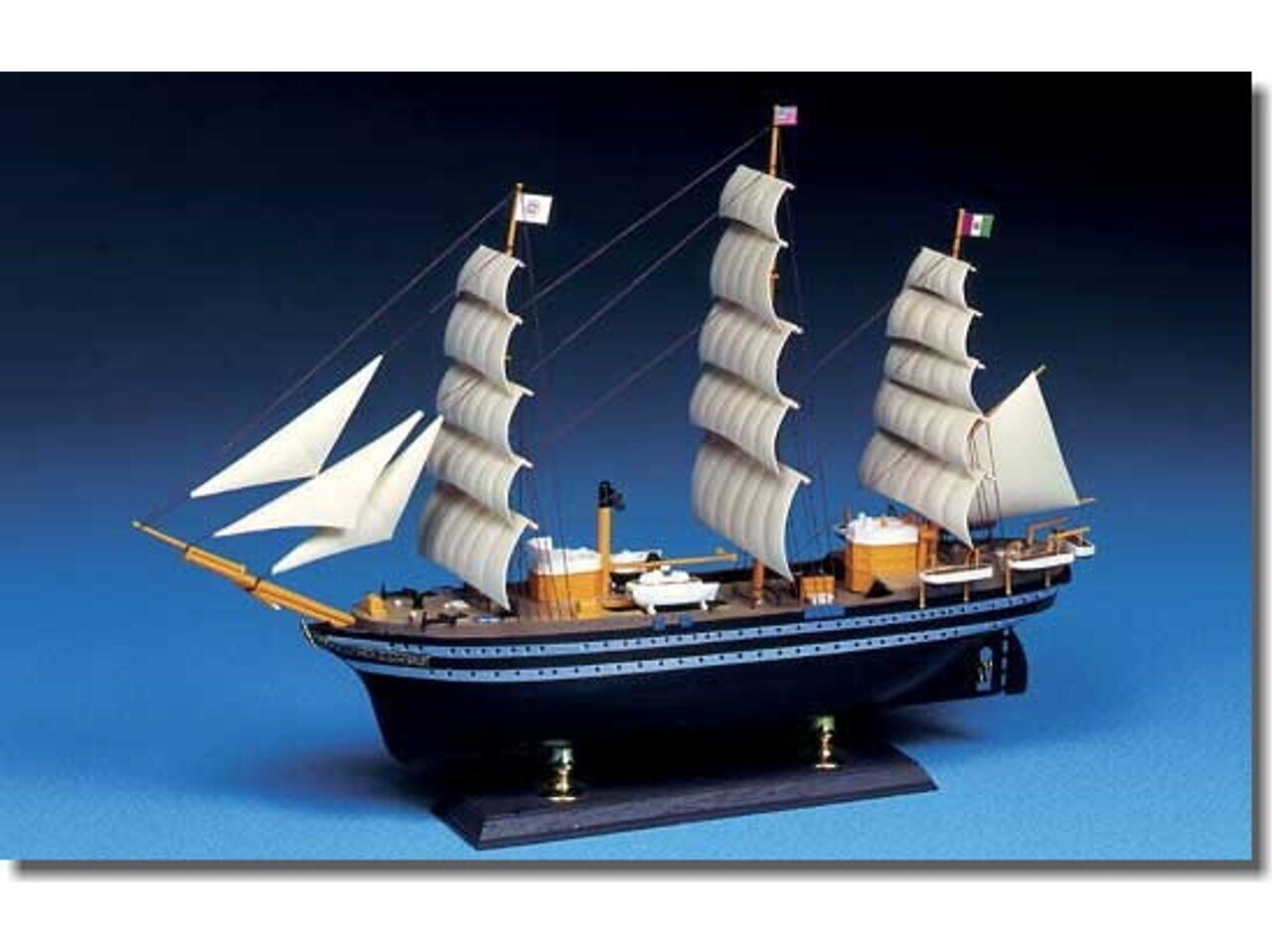 Aoshima - Italian 3-Mast kuģis , 1/350, 04427 cena un informācija | Konstruktori | 220.lv