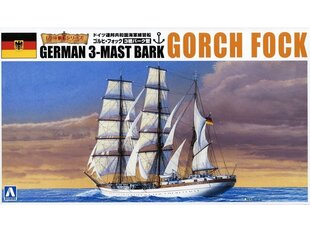 Сборная модель Aoshima - German 3-Mast Bark Gorch Fock, 1/350, 04428 цена и информация | Конструкторы и кубики | 220.lv