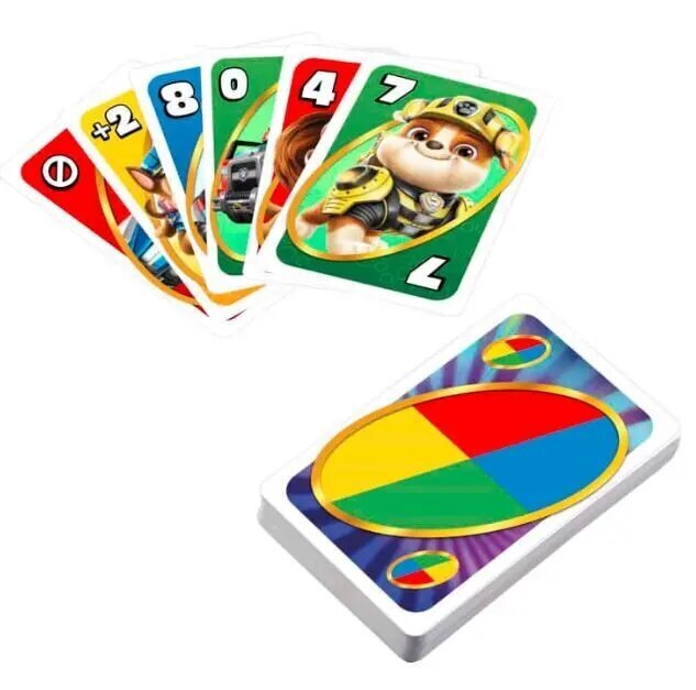 Kāršu Spēles Mattel UNO Junior The Paw Patrol cena un informācija | Galda spēles | 220.lv