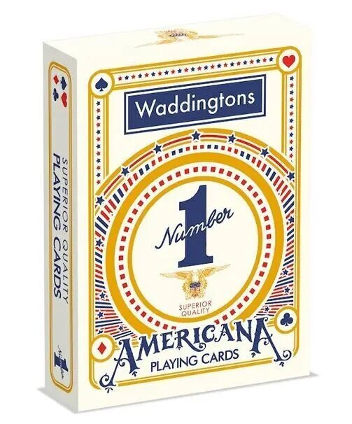 Kārtis WADDINGTON S NO.1 Americana цена и информация | Galda spēles | 220.lv