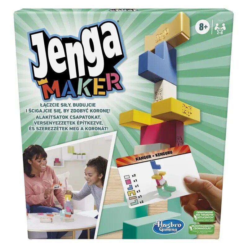 Spēle Jenga Maker цена и информация | Galda spēles | 220.lv