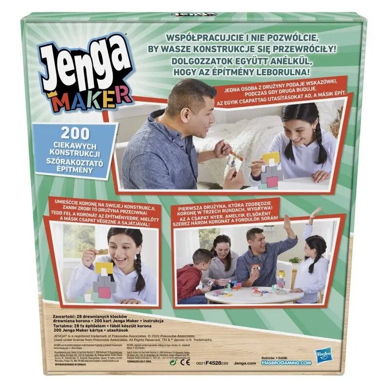 Spēle Jenga Maker цена и информация | Galda spēles | 220.lv