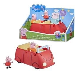 Hasbro Peppa Pig: Peppas piedzīvojumi - Peppas ģimenes sarkanā automašīna (F2184) cena un informācija | Attīstošās rotaļlietas | 220.lv