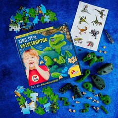 Набор для изготовления стеблей динозавров «Я гений» - Velociraptor цена и информация | Развивающие игрушки | 220.lv