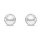 Brilio Silver Minimālistiski sudraba auskari ar īstām pērlēm EA620W sBS2829 цена и информация | Auskari | 220.lv