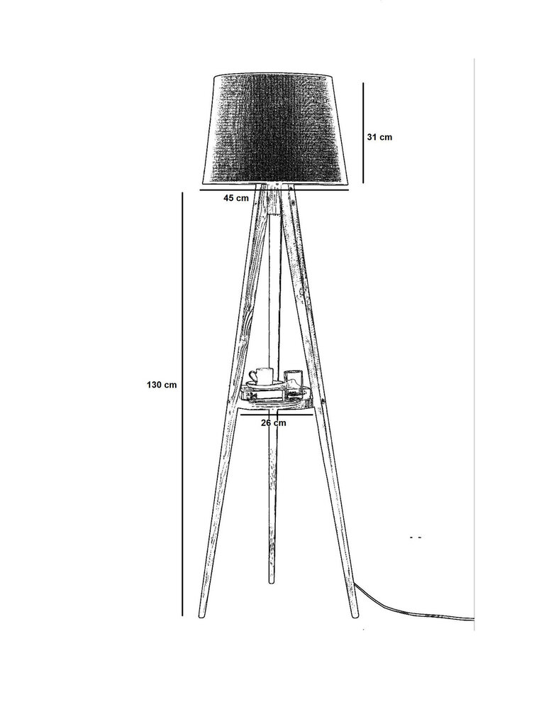 Opviq Stāvlampa Sehbalı цена и информация | Stāvlampas | 220.lv