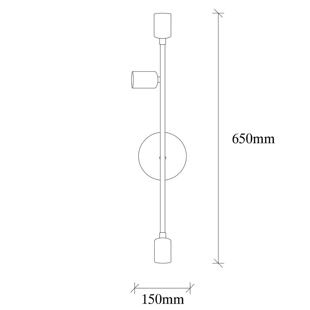 Opviq sienas lampa Bedside cena un informācija | Sienas lampas | 220.lv