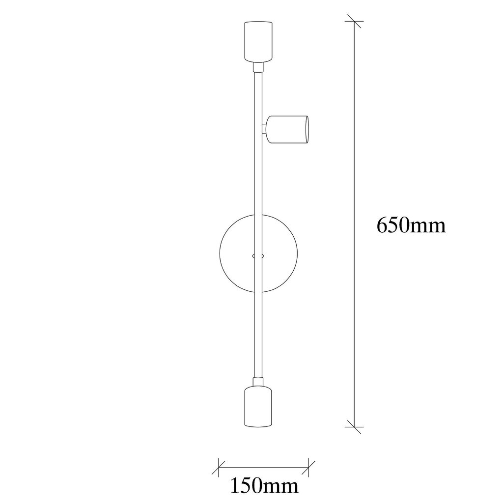 Opviq sienas lampa Bedside cena un informācija | Sienas lampas | 220.lv