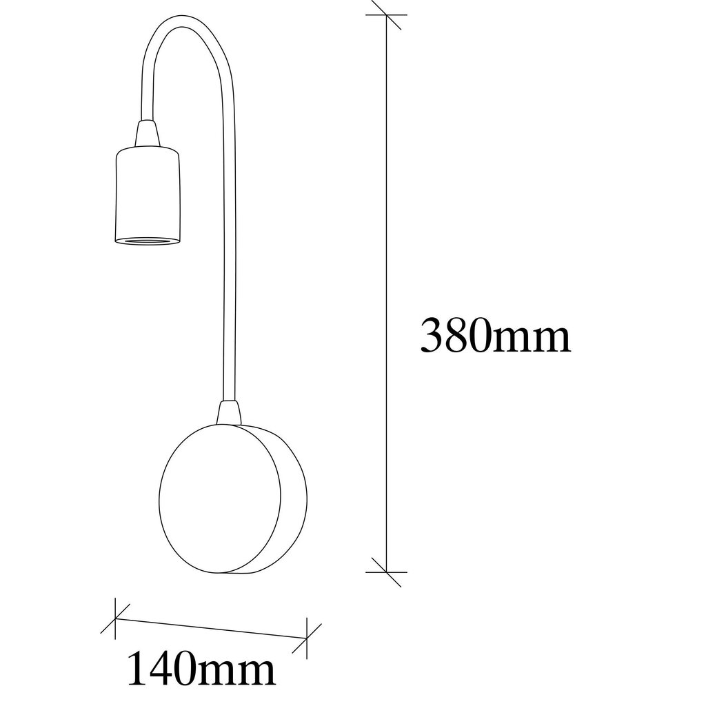 Opviq sienas lampa Baston цена и информация | Sienas lampas | 220.lv