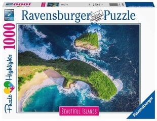 Ravensburger Puzzle Beaut.islands Indonēzija 1000p 16909 cena un informācija | Puzles, 3D puzles | 220.lv