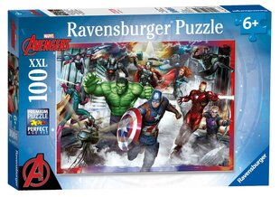 Ravensburger Puzzle Avengers montēt 100p 10771 цена и информация | Пазлы | 220.lv