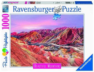 Пазл Ravensburger с горами Beautiful Mountains, 17314, 1000 д. цена и информация | Пазлы | 220.lv