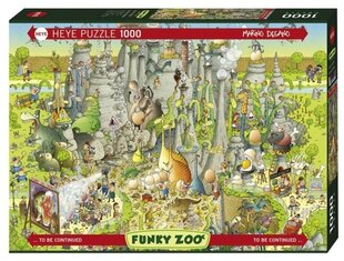 Puzle 1000 Degano: Zoo Jurassic Habitat cena un informācija | Puzles, 3D puzles | 220.lv