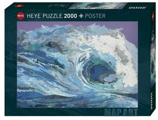 Puzle 2000 Map Art: Wave cena un informācija | Puzles, 3D puzles | 220.lv