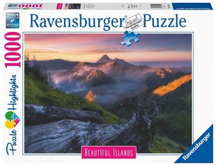 Ravensburger Puzle Beaut.islands Mount Bromo 1000p 16911 cena un informācija | Puzles, 3D puzles | 220.lv