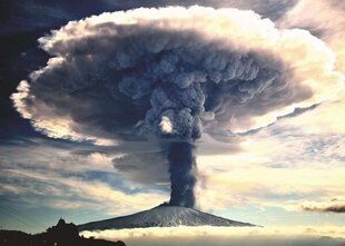 Пазл Ravensburger Vulkan Etna, 17095, 1000 д. цена и информация | Пазлы | 220.lv