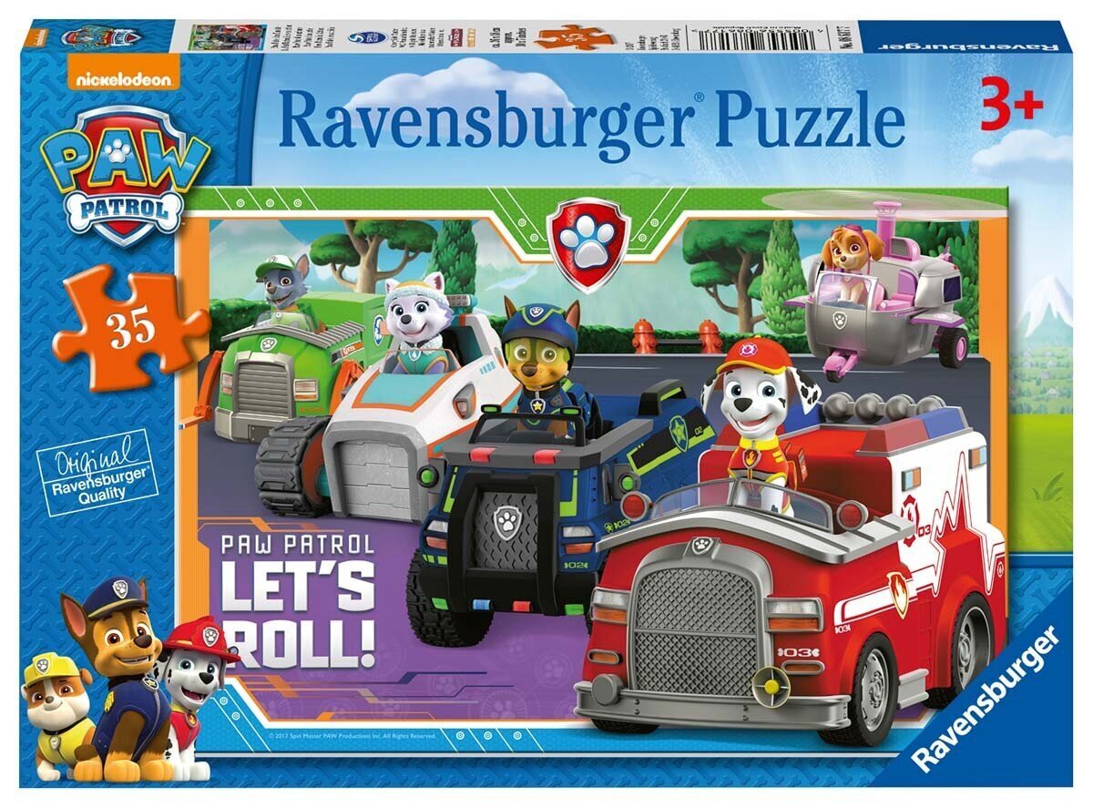 Ravensburger Puzle Paw Patrol 35p 8617 cena un informācija | Puzles, 3D puzles | 220.lv